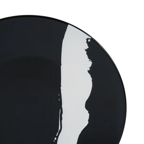 SEMA DESIGN Assiette Plate (lot De 2) Bronze Noir Et Blanche D27 Vente 3