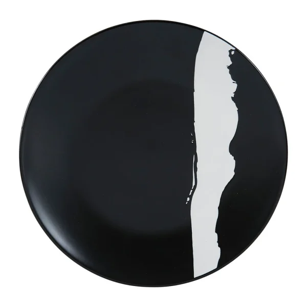 SEMA DESIGN Assiette Plate (lot De 2) Bronze Noir Et Blanche D27 Vente 4