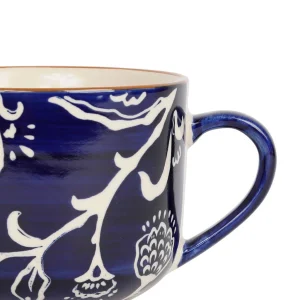 mode SEMA DESIGN Lot De 2 Tasses En Grès Indigo Et Blanc – Eterra 6