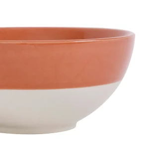 qualité d’originales SEMA DESIGN Saladier En Grès Blanc Et Terracotta – Crakel 10