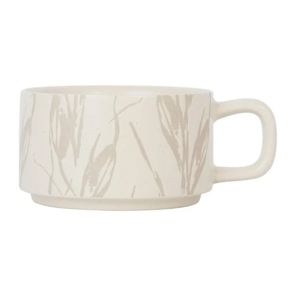 grossiste SEMA DESIGN Tasse à Thé En Grès Crème Mate – Terre Boheme 3