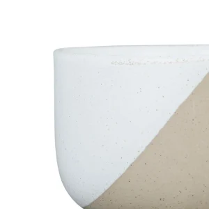 france en ligne SEMA DESIGN Tasse à Thé Avec Support En Grès Indigo, Blanc Et Terracotta -courba 12