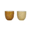 en ligne SEMA DESIGN Gobelet X2 En Gres Brunet Beige – Golden 8