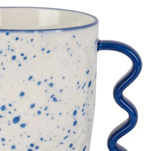 SEMA DESIGN Mug Bleu 37.5cl En Porcelaine – Funny marques de renommée 12