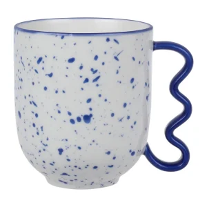 SEMA DESIGN Mug Bleu 37.5cl En Porcelaine – Funny marques de renommée 10