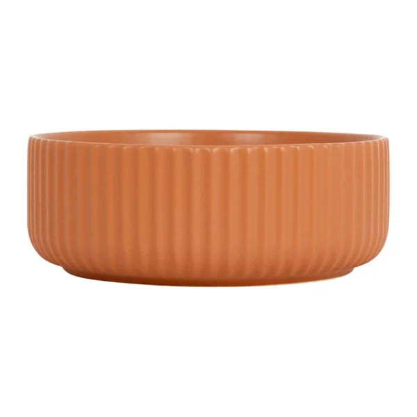 SEMA DESIGN Saladier Terracotta En Grès – Sweet Leaves en ligne 1