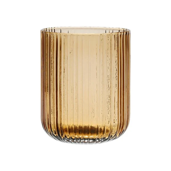 prix le plus bas SEMA DESIGN Gobelet Strié Ambre 35cl En Verre – Folky 1