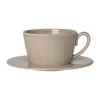 Côté Table Tasse Et Sous-tasse En Faience Mastic – Constance Couleurs variées 11