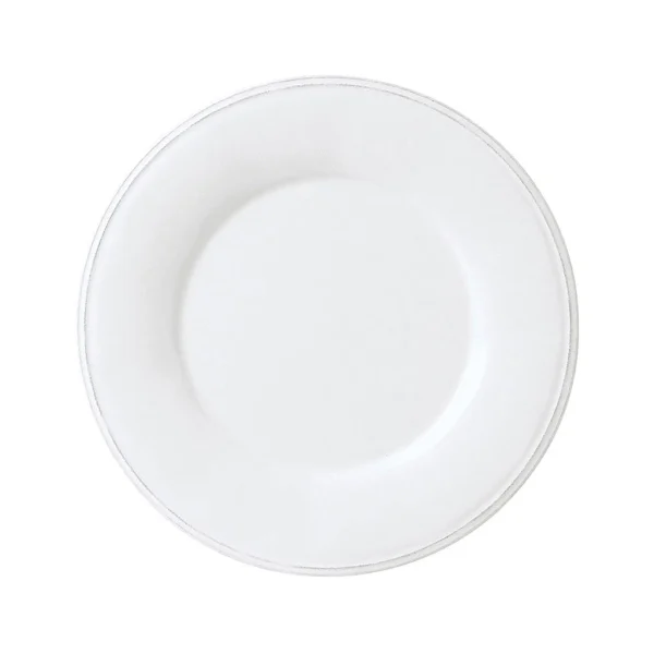 prix pas cher Côté Table Assiette Plate En Faïence Blanche D28.5cm – Constance 1